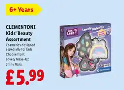 Lidl CLEMENTONI Kids' Beauty Assortment offer