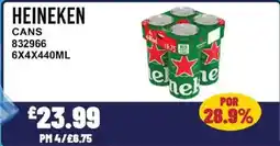 Bestway HEINEKEN Cans offer