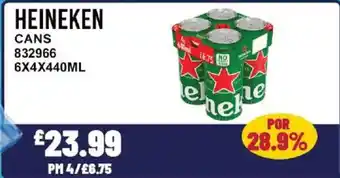 Bestway HEINEKEN Cans offer