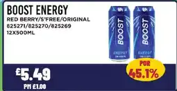 Bestway BOOST ENERGY Red berry/s'free/original offer