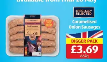 Caramelised Onion Sausages