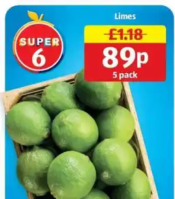 Aldi Limes offer