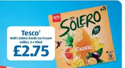 Aldi Wall’s Solero Exotic Ice Cream Lollies offer