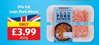 5% Fat Lean Pork Mince