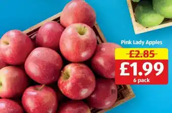 Aldi Pink Lady Apples offer
