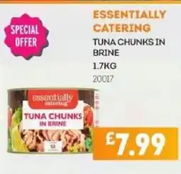 Bestway ESSENTIALLY CATERING Tuna chunks in brine offer