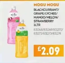 Bestway MOGU MOGU Blackcurrant/ grape/lychee/ mango/melon/ strawberry offer