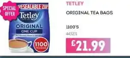 Bestway TETLEY Original tea bags offer