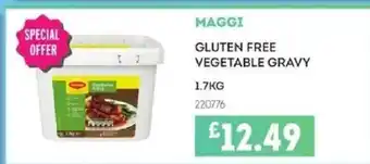 Bestway MAGGI Gluten free vegetable gravy offer