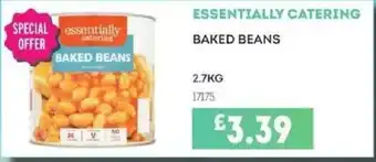 Bestway ESSENTIALLY CATERING Baked beans offer
