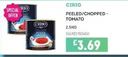 Bestway CIRIO Peeled/chopped - tomato offer