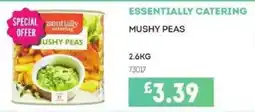 Bestway ESSENTIALLY CATERING Mushy peas offer