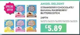 Bestway ANGEL DELIGHT Strawberry/chocolate/ banana/raspberry/ butterscotch offer