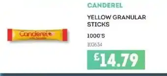 Bestway CANDEREL Yellow granular sticks offer