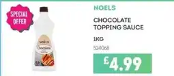 Bestway NOELS Chocolate topping sauce offer
