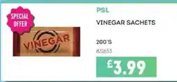 Bestway PSL Vinegar sachets offer