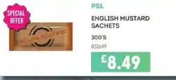 Bestway PSL English mustard sachets offer