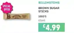 Bestway BILLINGTONS Brown sugar sticks offer