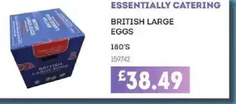 Bestway ESSENTIALLY CATERING British large eggs offer