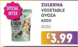 Bestway ZULEKHA Vegetable gyoza offer