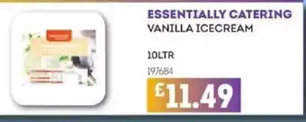 Bestway ESSENTIALLY CATERING Vanilla icecream offer