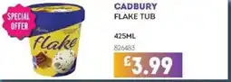 Bestway CADBURY Flake tub offer