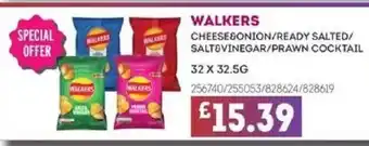 Bestway WALKERS Cheese onion/ready salted/ salt&vinegar/prawn cocktail offer
