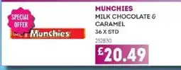 Bestway MUNCHIES Milk chocolate & caramel offer