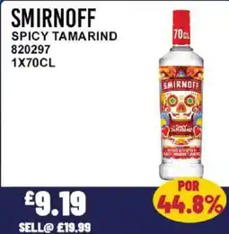 Bestway SMIRNOFF Spicy tamarind offer