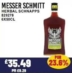 Bestway MESSER SCHMITT Herbal schnapps offer