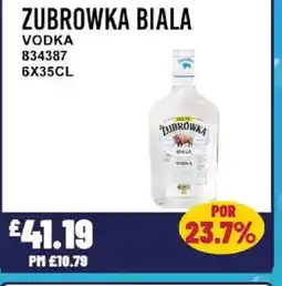 Bestway ZUBROWKA BIALA Vodka offer
