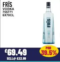 Bestway FRÏS Vodka offer