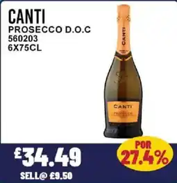 Bestway CANTI Prosecco d.o.c offer