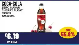 Bestway COCA-COLA Zero sugar cherry float offer