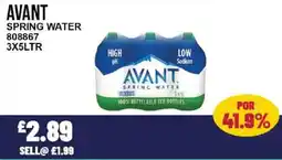 Bestway AVANT Spring water offer