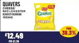 Bestway QUAVERS Cheese/ red leicester offer