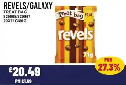 Bestway REVELS/GALAXY Treat bag offer