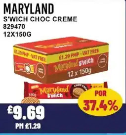 Bestway MARYLAND S'wich choc creme offer