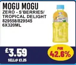 Bestway MOGU MOGU Zero - s'berries/ tropical delight offer
