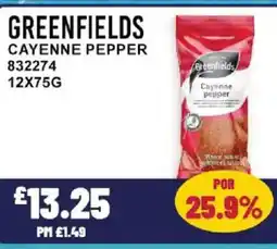 Bestway GREENFIELDS Cayenne pepper offer