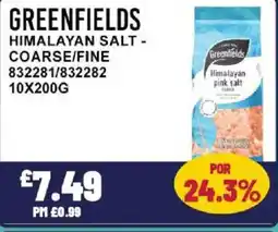 Bestway GREENFIELDS Himalayan salt - coarse/fine offer
