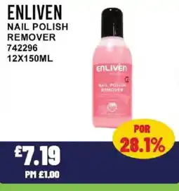 Bestway ENLIVEN Nail polish remover offer