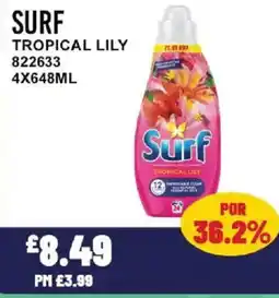 Bestway SURF Tropical lily offer