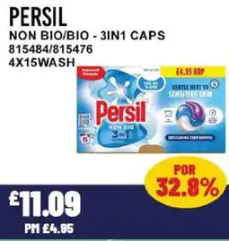 Bestway PERSIL Non bio/bio - 3in1 caps offer