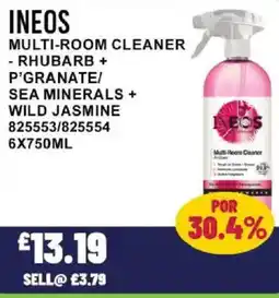 Bestway INEOS Multi-room cleaner - rhubarb + sea minerals + wild jasmine offer