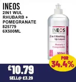 Bestway INEOS 2in1 wul rhubarb + pomegranate offer