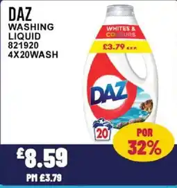 Bestway DAZ Washing liquid offer