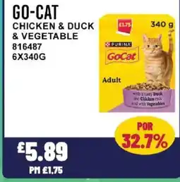 Bestway GO-CAT Chicken & duck & vegetable offer