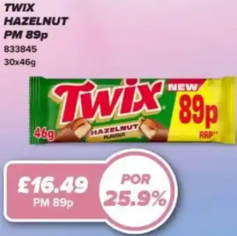 TWIX Hazelnut