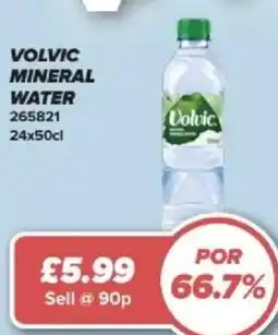 Bestway VOLVIC Mineral water offer